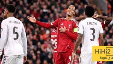 صورة .. فان دايك حاول استفزاز تشواميني ..!