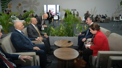 طارق صالح يلتقي نائب الرئيس التركي