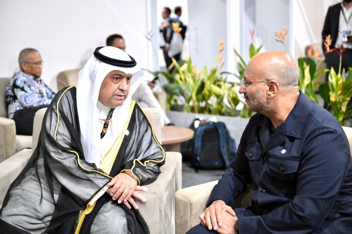 طارق صالح يلتقي وزير النفط الكويتي على هامش قمة المناخ "كوب 30"