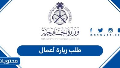 طلب زيارة أعمال