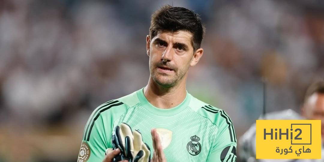 عاجل: بيان رسمي من ريال مدريد بشأن إصابة كورتوا ومدة غيابه