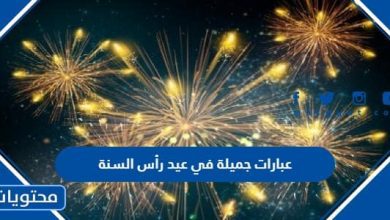 عبارات جميلة في عيد رأس السنة