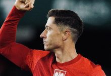 عدد أهداف ليفاندوفسكي مع برشلونة وبولندا هذا الموسم