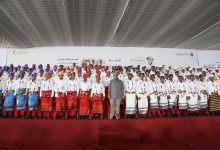 عضو مجلس القيادة طارق صالح يرعى العرس الجماعي الخامس لـ 500 عريساً وعروس