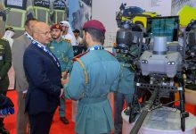 عضو مجلس القيادة طارق صالح يزور على معرض دبي للطيران 2025