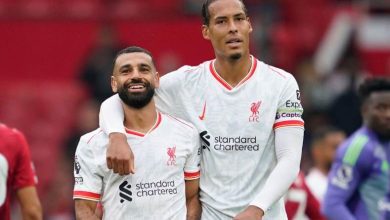 فان دايك ومحمد صلاح