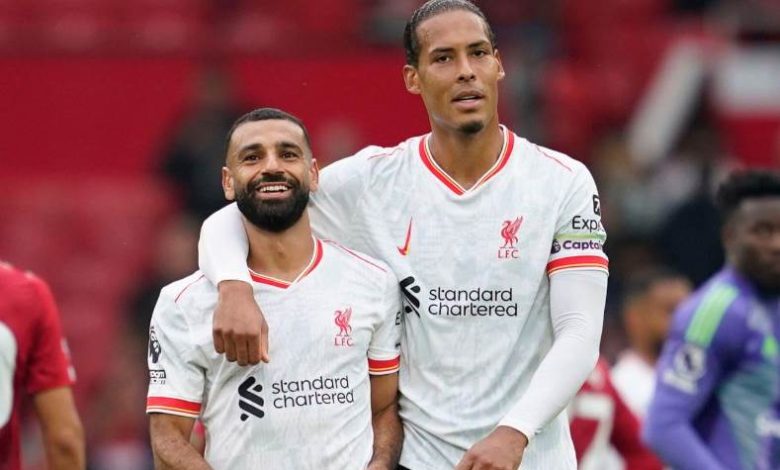 فان دايك ومحمد صلاح