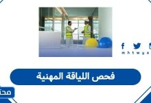 فحص اللياقة المهنية