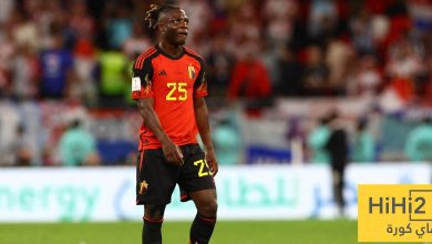 كل ما قدمه دوكو مع بلجيكا في تصفيات المونديال