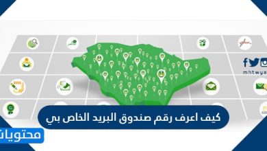 كيف اعرف رقم صندوق البريد الخاص بي