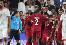 كيف ظهروا لاعبو الإمارات ضد العراق ؟