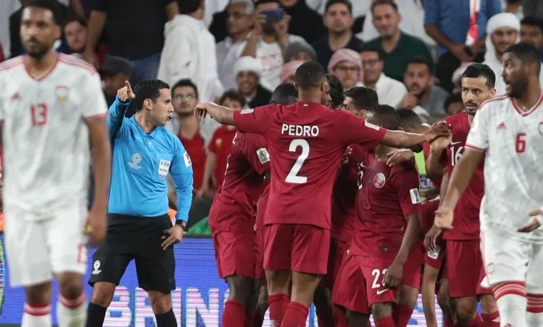 كيف ظهروا لاعبو الإمارات ضد العراق ؟