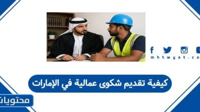 كيفية تقديم شكوى عمالية في الإمارات 2025