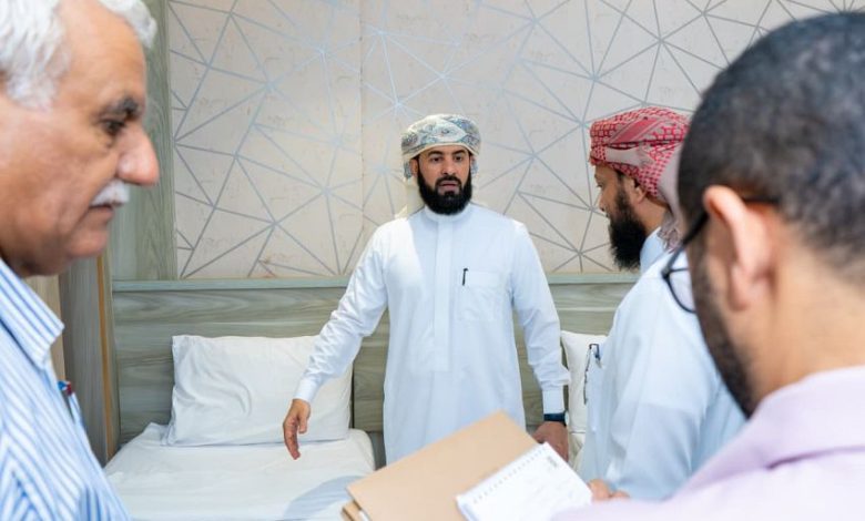 لجنة المساكن بوزارة الأوقاف تطلع على الابراج المقترحة لتسكين حجاج موسم 1447هـ