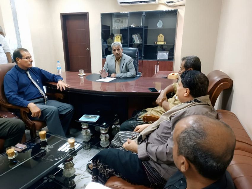 محافظ لحج يبحث مع الـ (هابيتات) تدخلاته في عدد من المشاريع بالمحافظة