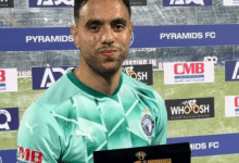 محمد الشيبي أفضل لاعب مباراة بيراميدز والمقاولون العرب بالدوري الممتاز