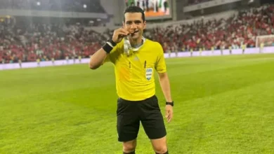 بعد إعلان اعتزاله.. الحكم محمود البنا يوجه رسالة استغاثة لرئيس السيسي! صورة