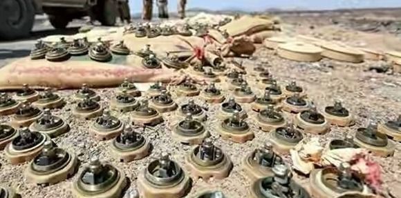 "مسام": نزع 4768 لغماً وذخيرة غير منفجرة وعبوة ناسفة زرعتها المليشيا الحوثية في ميدي