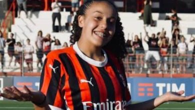 سارة الشامي لاعبة ميلان الايطالي
