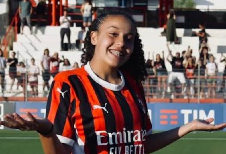 سارة الشامي لاعبة ميلان الايطالي