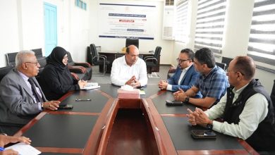 نائب وزير الإعلام يطلع على نشاط صندوق تنمية المهارات بعدن