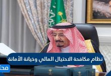 نظام مكافحة الاحتيال المالي وخيانة الأمانة