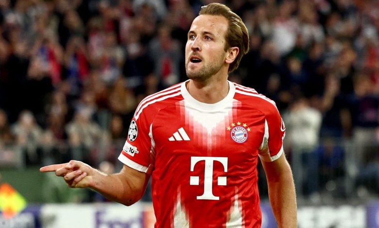 هاري كين أولوية برشلونة لخلافة ليفاندوفسكي