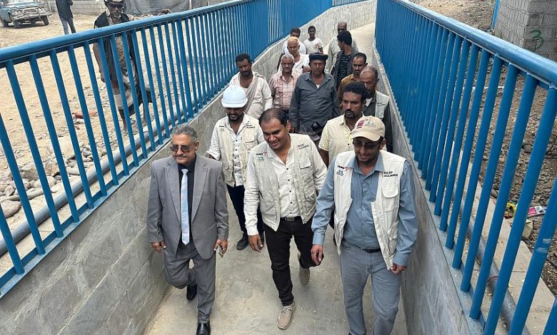 وزارة الزراعة تتسلَّم مشروع رصف قناة للمياه في تُبَن بلحج