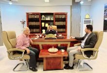 وزير الأشغال يناقش مع رئيس هيئة الأراضي آلية إعداد مخططات الاسكان