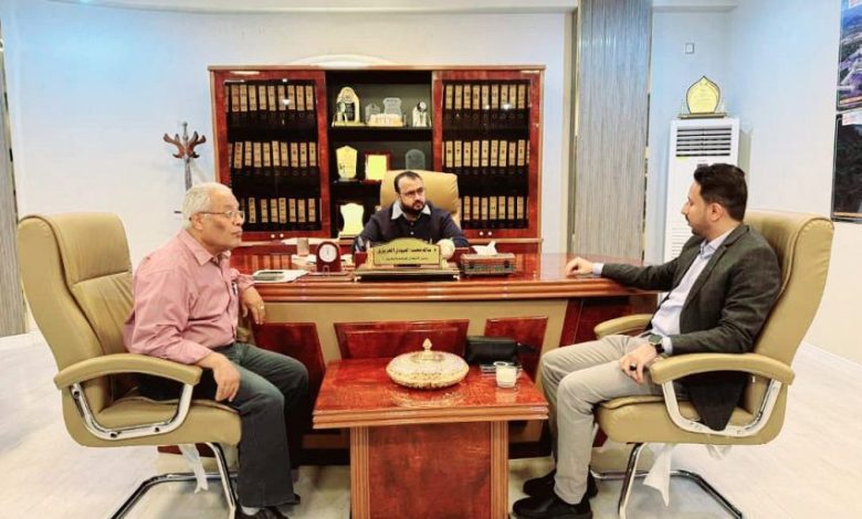 وزير الأشغال يناقش مع رئيس هيئة الأراضي آلية إعداد مخططات الاسكان