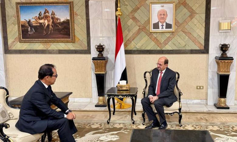 وزير الخارجية يبحث مع السفير الياباني تعزيز التعاون في قضايا أمن البحر الاحمر ورفع جاهزية خفر السواحل