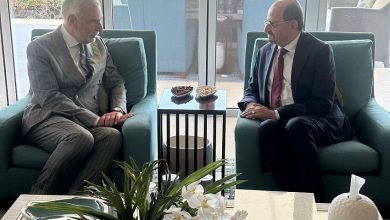 وزير الخارجية يبحث مع مسؤول في المفوضية الأوروبية تعزيز التعاون ودعم البرامج الإنسانية والتنموية