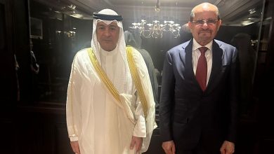 وزير الخارجية يلتقي الأمين العام لمجلس التعاون لدول الخليج العربية