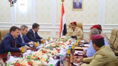 وزير الدفاع يبحث مع السفير الروسي مستجدات الأوضاع في اليمن وتعزيز التعاون الدفاعي