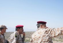 وزير الدفاع يطلع على جاهزية جبهات محور الضالع