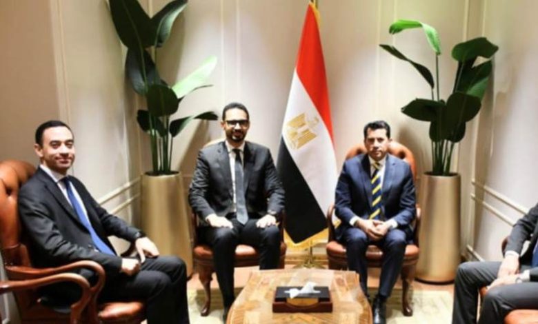 وزير الرياضة و رئيس اتحاد الجودو