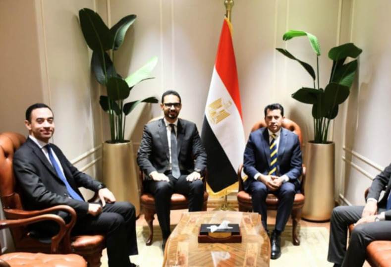 وزير الرياضة و رئيس اتحاد الجودو