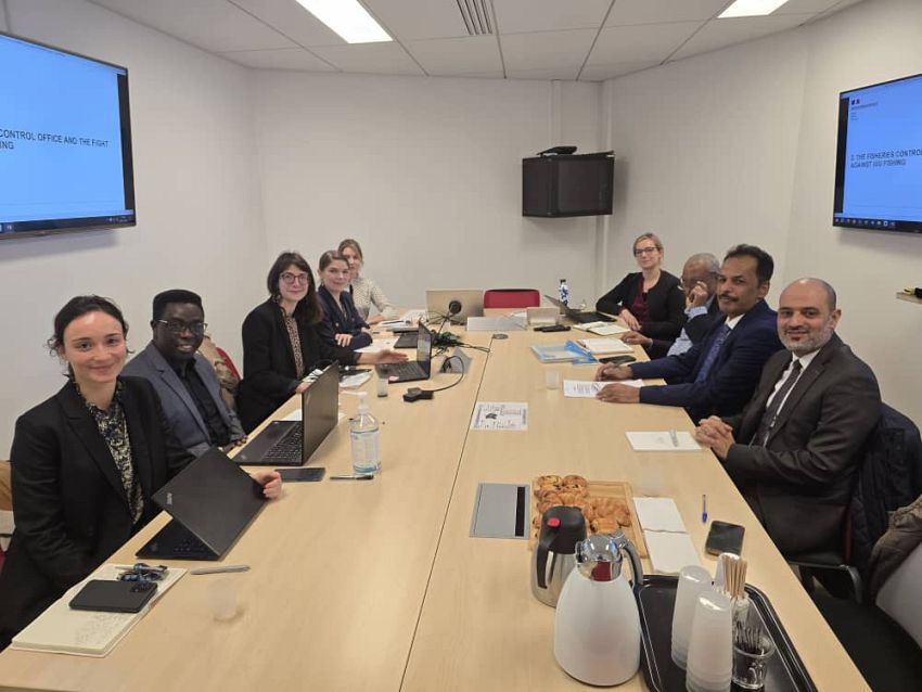 وفد يمني يبحث مع مسؤولين فرنسيين تعزيز التعاون في مجال إدارة المصايد البحرية وتنمية الاستزراع السمكي