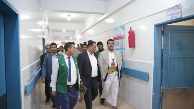 وكيل محافظة مأرب يتفقد اعمال الصيانة والترميم لقسم الطوارئ بهيئة مستشفى مأرب العام
