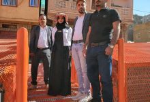 وكيلة محافظة تعز تتسلم مشروع تشبيك سائلة وادي المدام