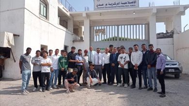 طلبة كلية الحقوق - جامعة عدن -  ينفذون نزولًا ميدانيًّا إلى إصلاحيةِ السجنِ المركزي بعدن