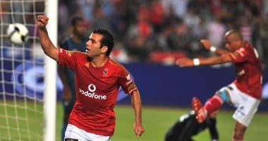 29 بطولة من نصيب عماد متعب مع الأهلى فى ذكرى الهاتريك الأخير