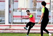 الونش وعواد ينتظمان في تدريب الزمالك بعد العودة من قطر