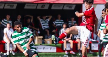 الأهلي يتأهل لنهائى البطولة الدولية للناشئين بهدف أمام سبورتنج لشبونة