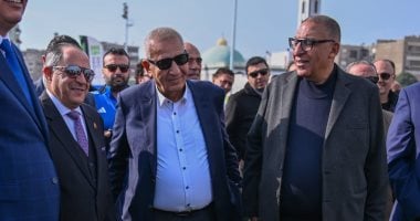 المصري يفتتح ملاعب السيد متولي بعد انتهاء التطوير في حضور محافظ بورسعيد وأبو علي