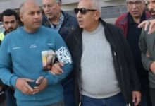 كامل أبو علي يزور استاد المصري الجديد قبل الافتتاح التجريبي.. صور