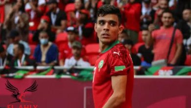 مدرب المغرب يعلن غياب بن شرقي مباراتين بسبب الإصابة