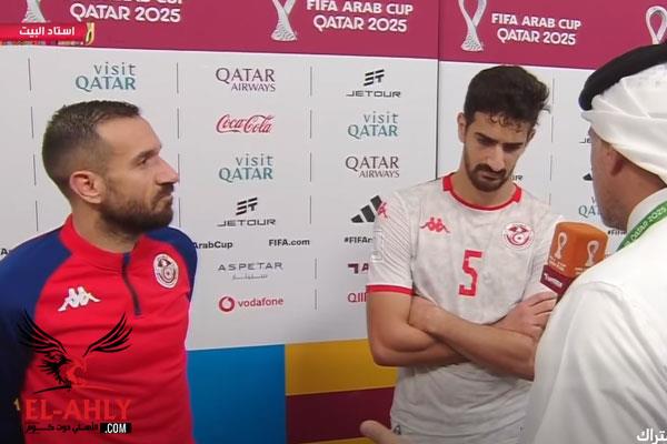 في وجود علي معلول.. كلمات محمد بن رمضان بعد خروج تونس من كأس العرب