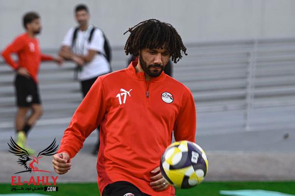 السولية والنني على دكة بدلاء منتخب مصر لمواجهة الأردن