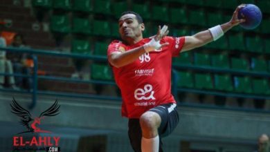 «رجال يد الأهلي» يفوز على الشمس في الدوري